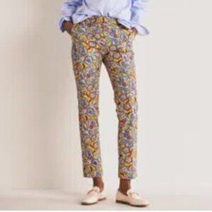 Boden Women’s Colorful Paisley Print Pants - Size 6